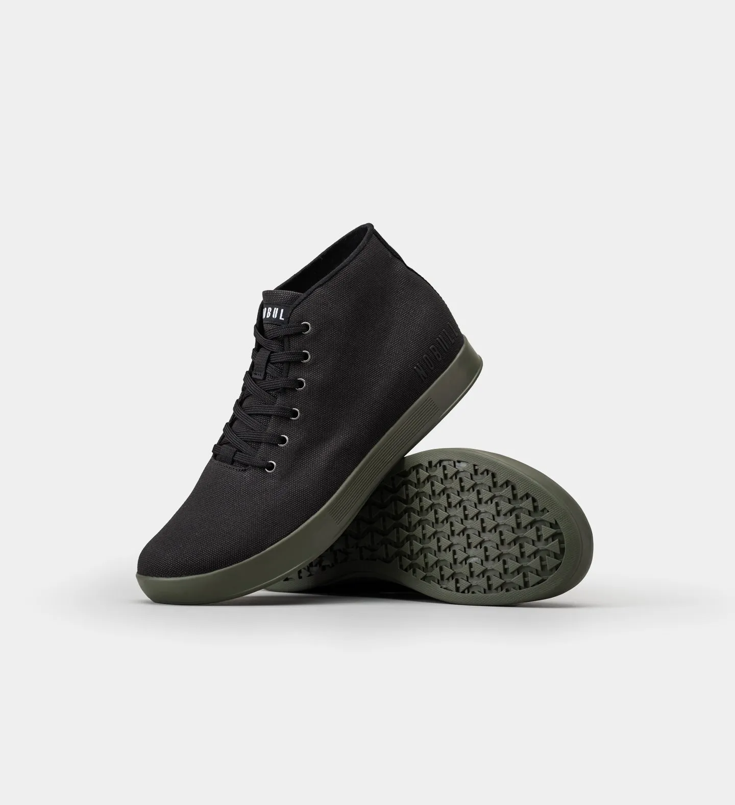 Men's Canvas Trainer Mid-Top