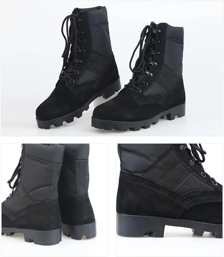 Men's Tactical Boots Outdoor Casual Lightweight Desert Military Boots for Hiking Work Combat