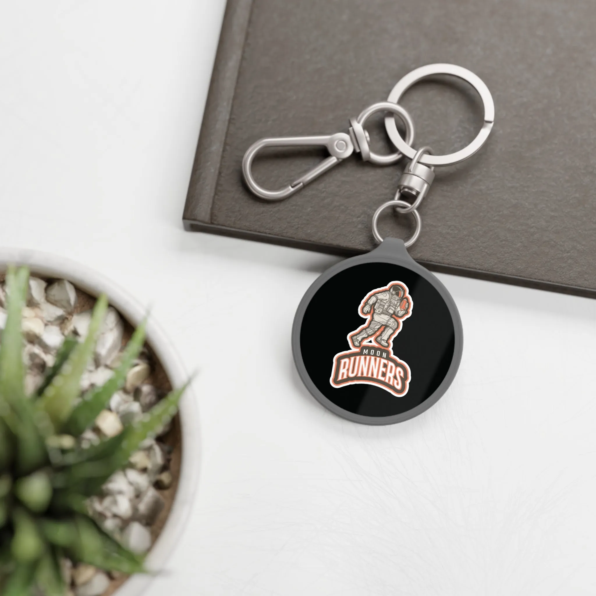 Moon Runners Astronaut Keyring Tag