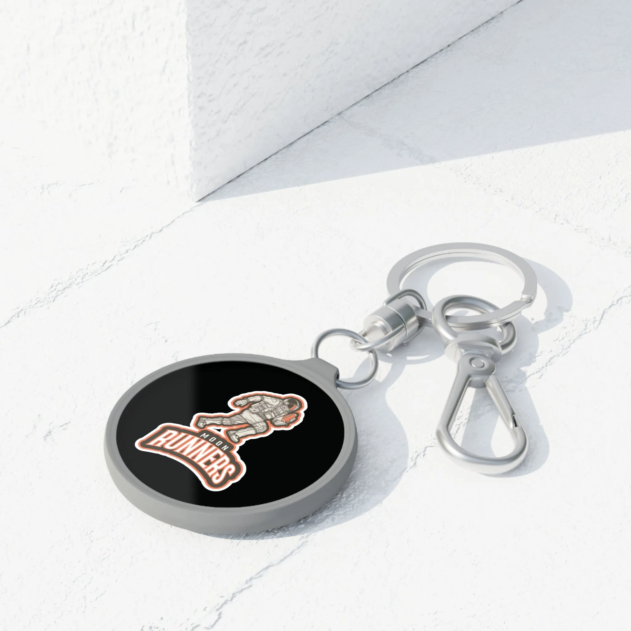 Moon Runners Astronaut Keyring Tag