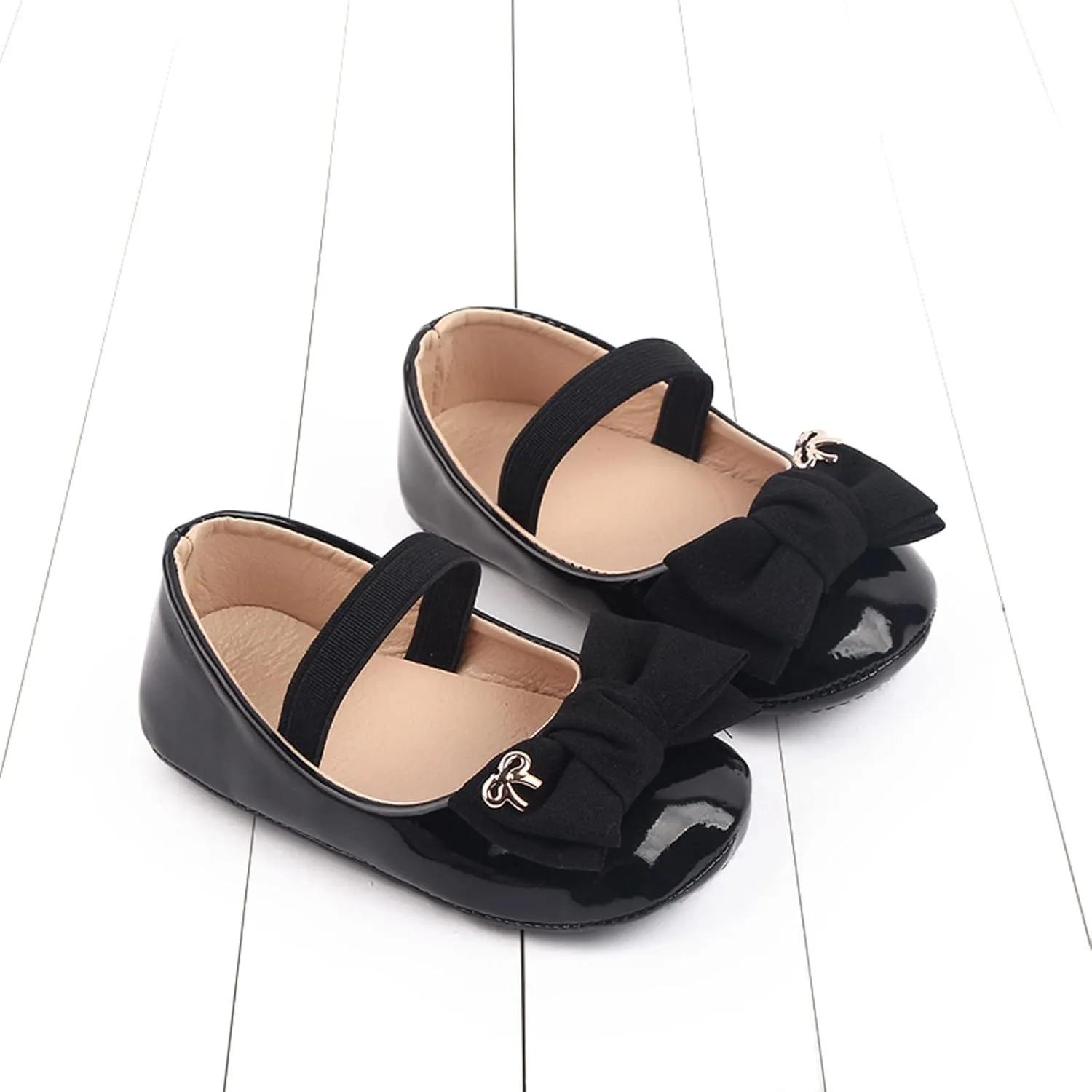 Newborn Baby Girls First Walking Shoes Flower Girls Wedding Party Shoes Flat for Kid Infant Kids Shoes