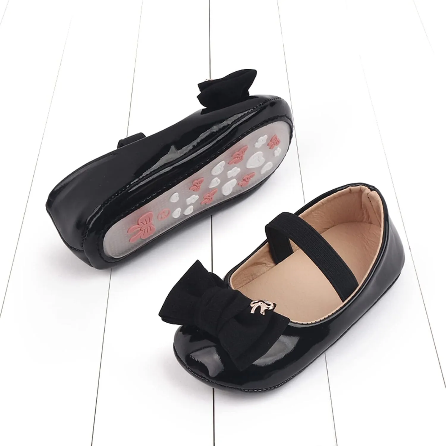 Newborn Baby Girls First Walking Shoes Flower Girls Wedding Party Shoes Flat for Kid Infant Kids Shoes