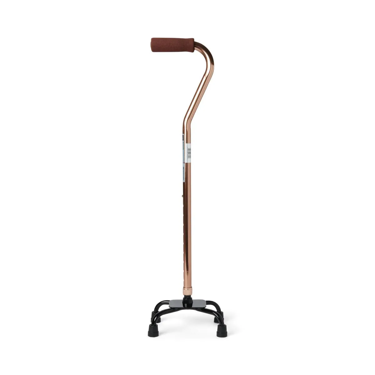 Small Base Quad Cane, Bronze