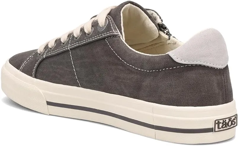 Taos Z Soul Womens Sneaker - Stylish Platform Sneaker with Removable Footbed, Arch Support, Premium Cushioning, Lace-Up Adjustability, and Easy Access Zipper