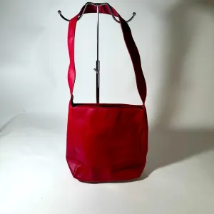 The Sak Rich Red Canvas Shoulder Bag