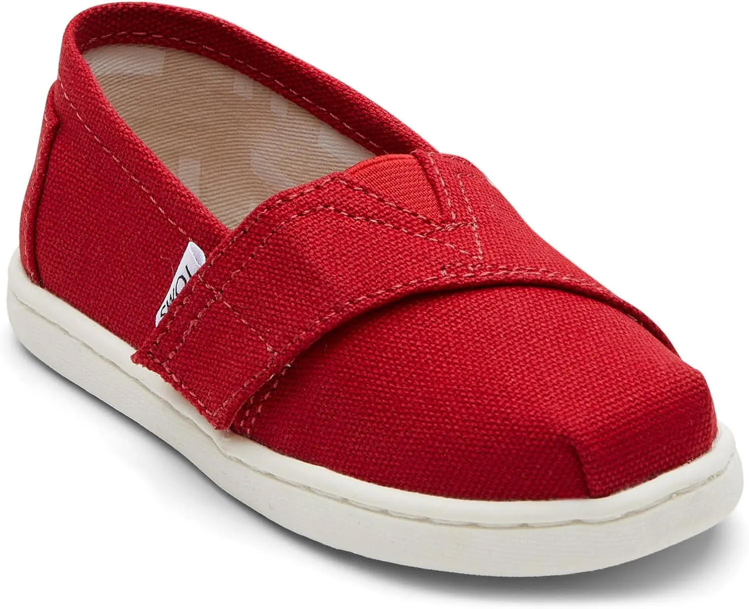 Toms Espadrille Sneaker, Red, 7 US Unisex Little Kid
