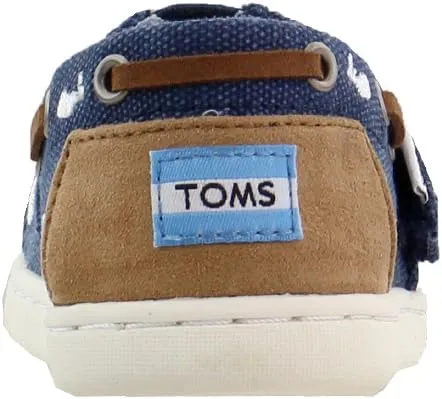 TOMS Toddler Boys Bimini Boat Sneakers Shoes Casual - Blue