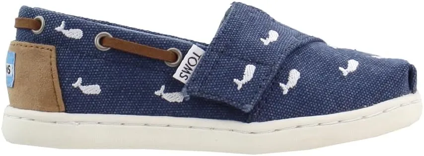 TOMS Toddler Boys Bimini Boat Sneakers Shoes Casual - Blue