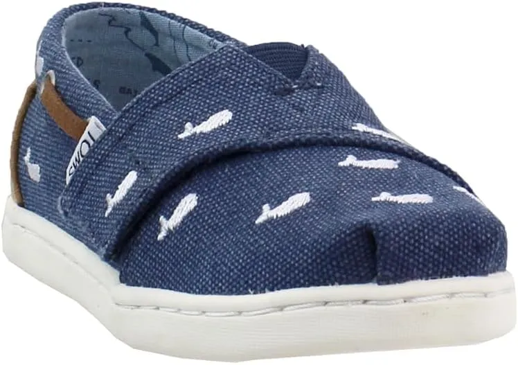 TOMS Toddler Boys Bimini Boat Sneakers Shoes Casual - Blue