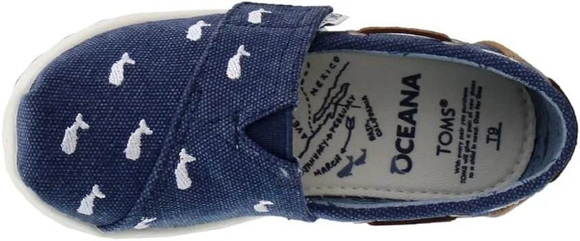 TOMS Toddler Boys Bimini Boat Sneakers Shoes Casual - Blue