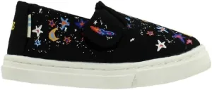 TOMS Toddler Boys Luca Slip On Casual Shoes - Black