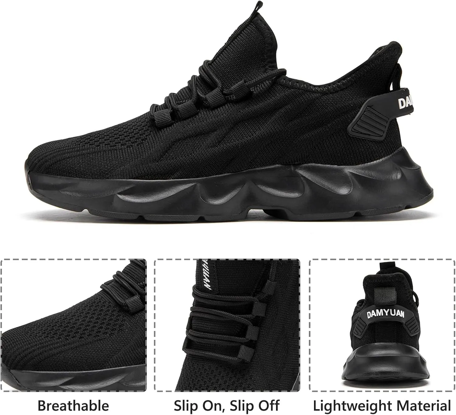 Tvtaop Running Shoes Womens Sneakers Tennis Walking Workout Gym Shoes Lightweight Comfortable Trail Running