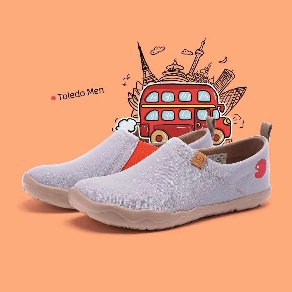 UIN Men's Art Design Travel Shoes Slip On Casual Loafers Stylish Lightweight Comfort Fashion Sneaker