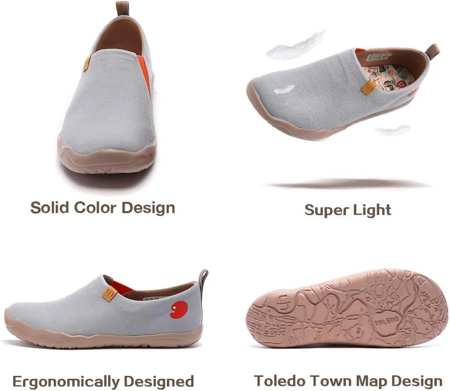 UIN Men's Art Design Travel Shoes Slip On Casual Loafers Stylish Lightweight Comfort Fashion Sneaker