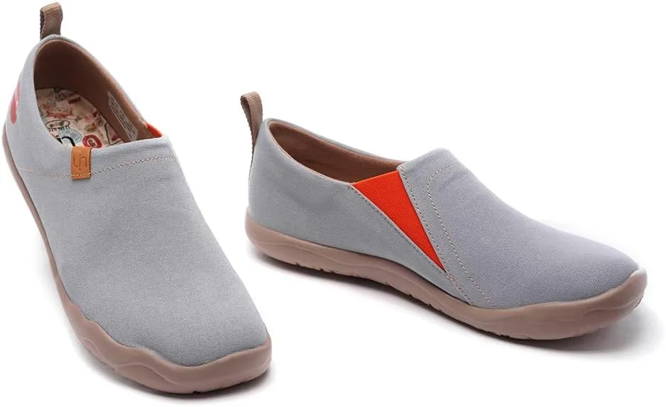 UIN Men's Art Design Travel Shoes Slip On Casual Loafers Stylish Lightweight Comfort Fashion Sneaker