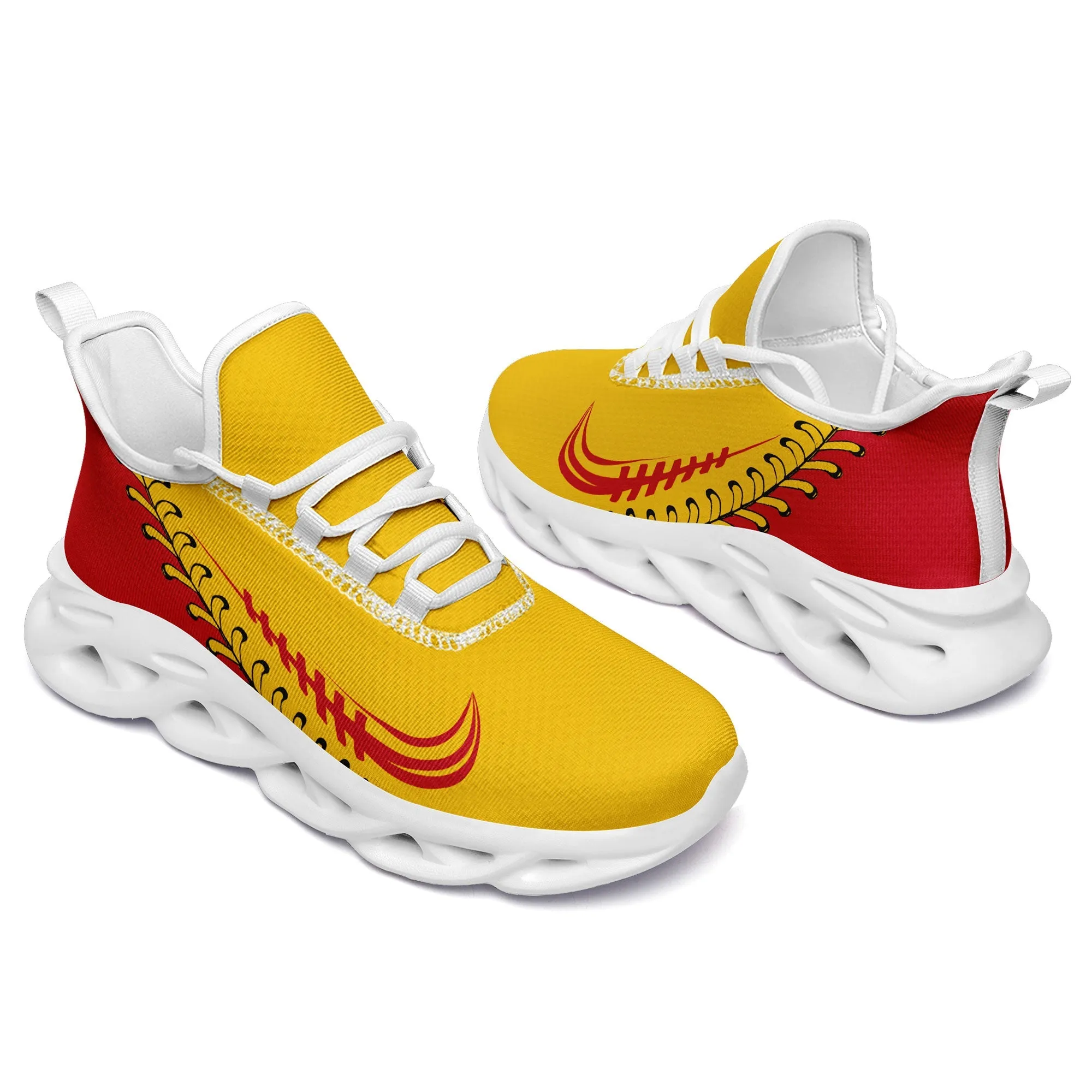 Unique Gift,Custom Yellow Jersey MaxSoul Shoes and Hat Combo Offer Personalized ZH-bd0b00e0-8