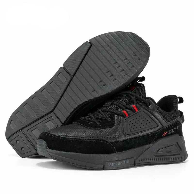 West Louis Fashion Walking Designer Leather Lightweight Sneakers
