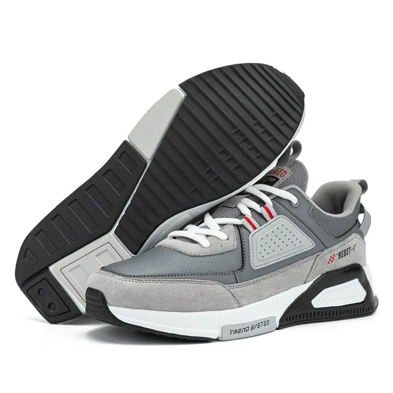 West Louis Fashion Walking Designer Leather Lightweight Sneakers