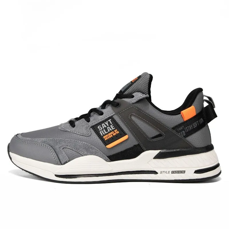 West Louis Fashion Walking Designer Leather Lightweight Sneakers