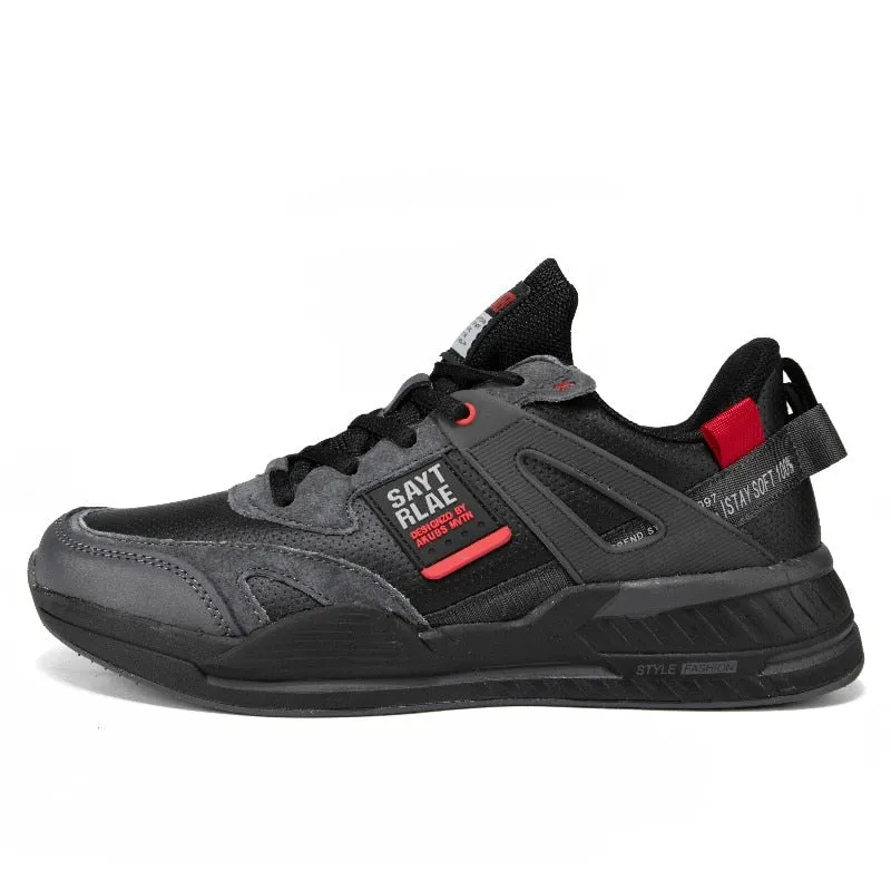 West Louis Fashion Walking Designer Leather Lightweight Sneakers