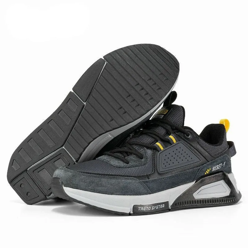 West Louis Fashion Walking Designer Leather Lightweight Sneakers