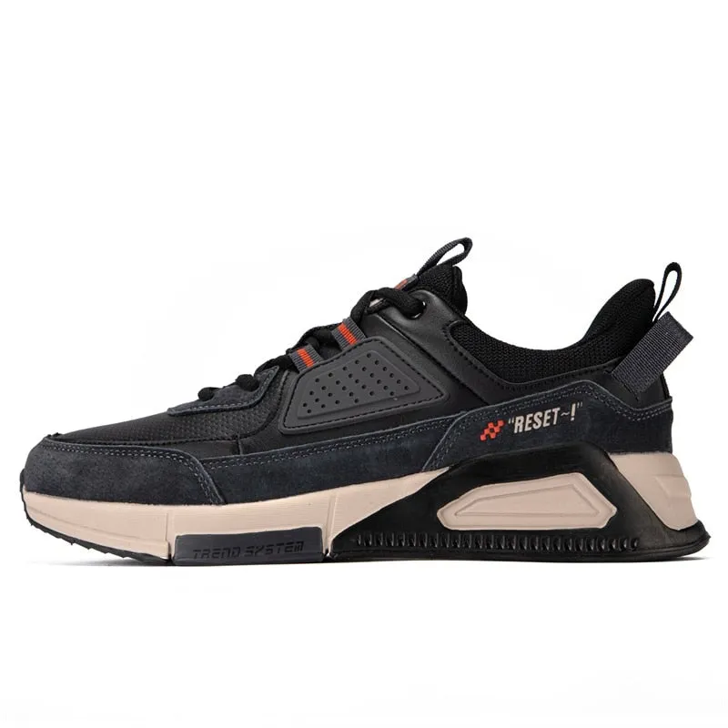 West Louis Fashion Walking Designer Leather Lightweight Sneakers
