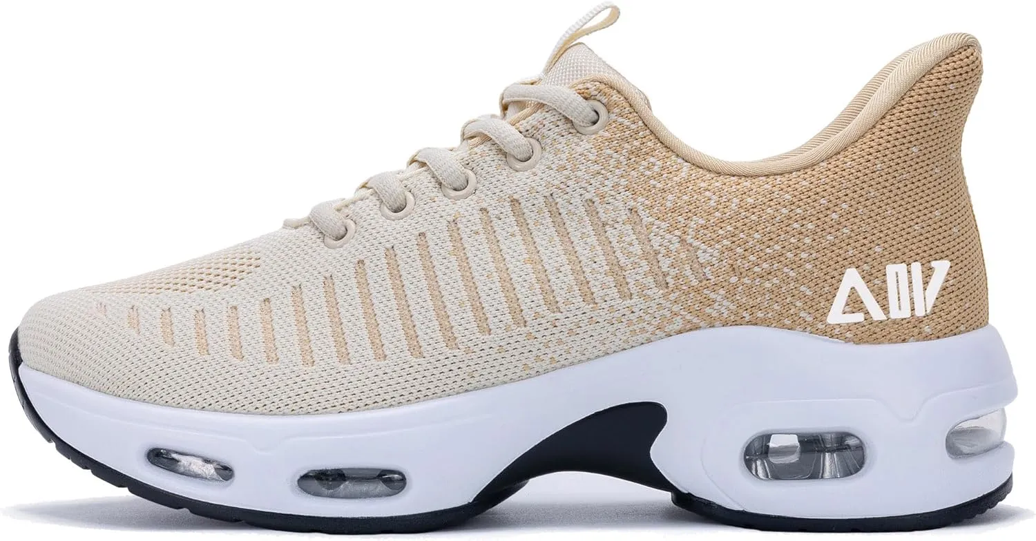 Women's Walking Shoes Slip On Tennis Athletic Gym Running Sneakers