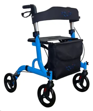 Zippy Euro X-Fold Rollator w/ Seat, Max 105kg